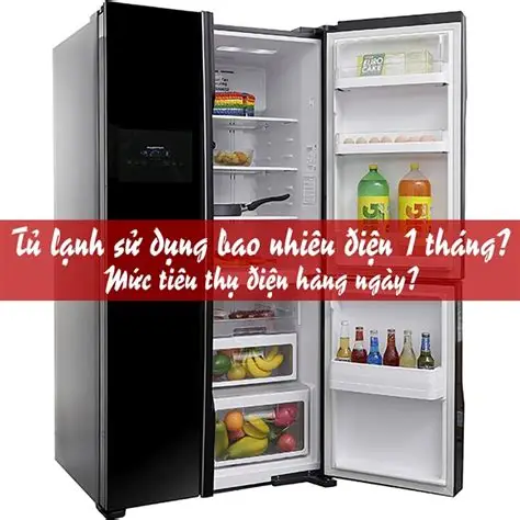 Tủ lạnh tốn bao nhiêu điện 1 tháng