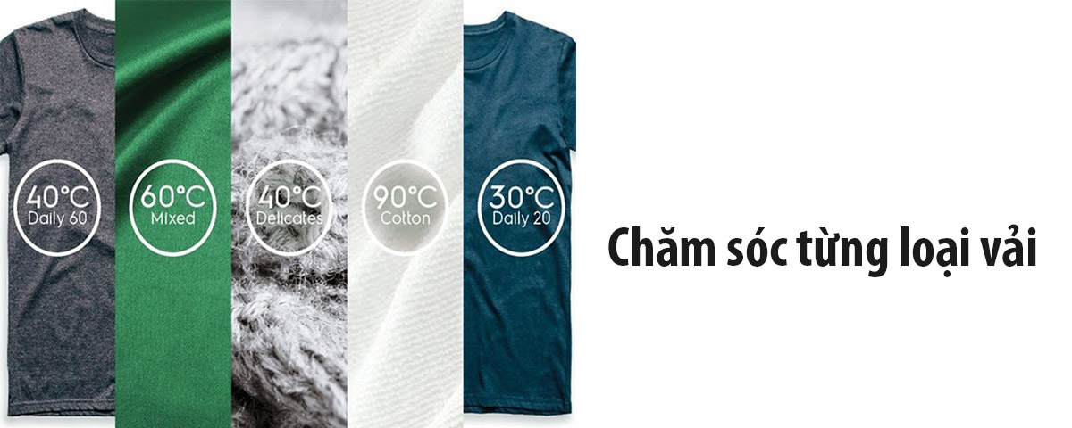 Chăm sóc từng loại vải chuyên nghiệp