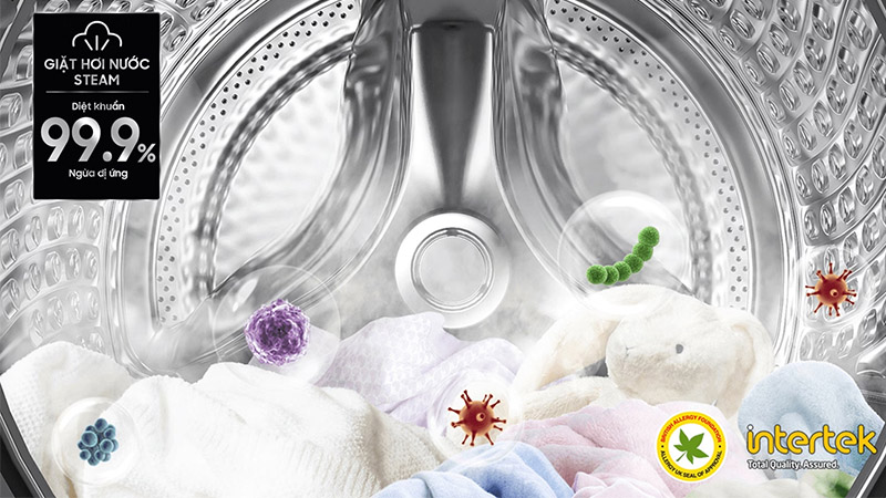 Giặt hơi nước diệt khuẩn Hygiene Steam