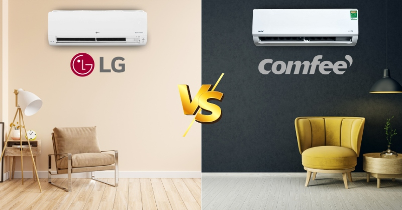 Nên mua máy lạnh LG hay Comfee