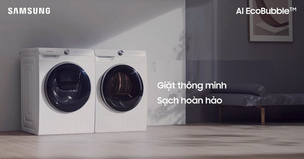 Máy giặt Samsung cửa trước hay cửa trên