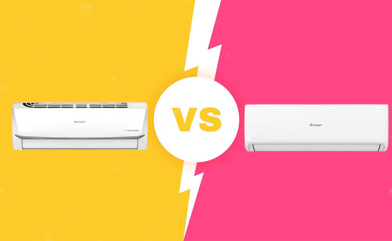 Nên mua điều hòa Casper hay Sharp