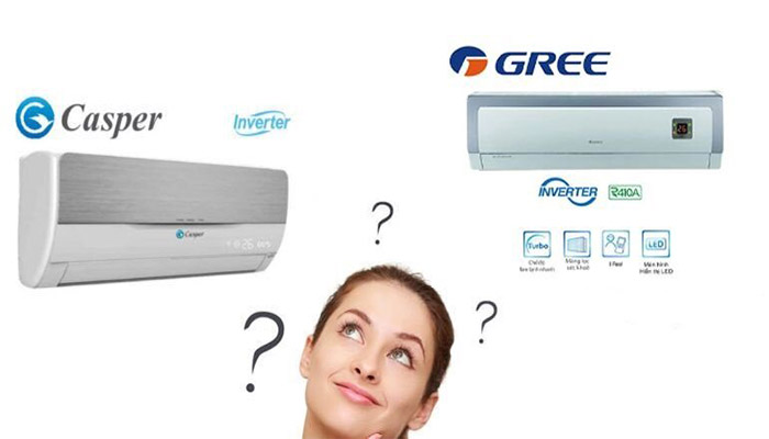 So sánh điều hòa Casper và Gree