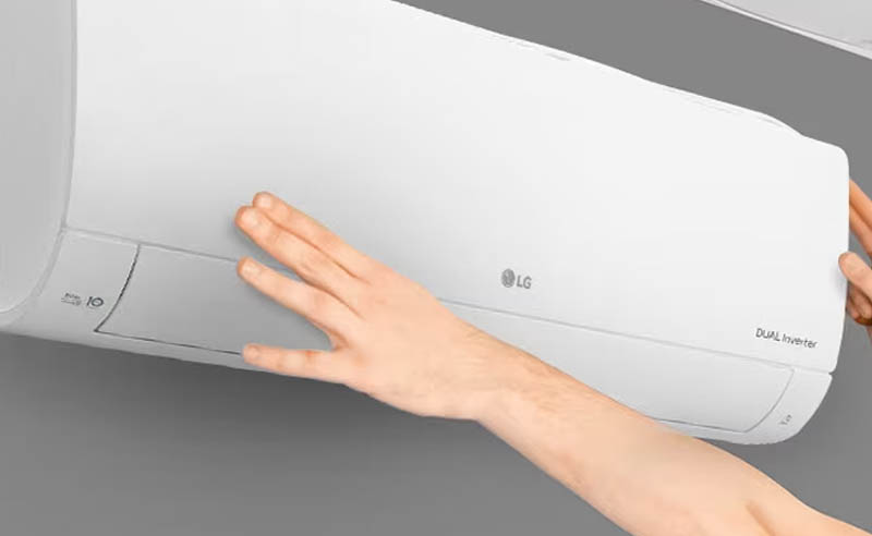vệ sinh máy lạnh LG đơn giản