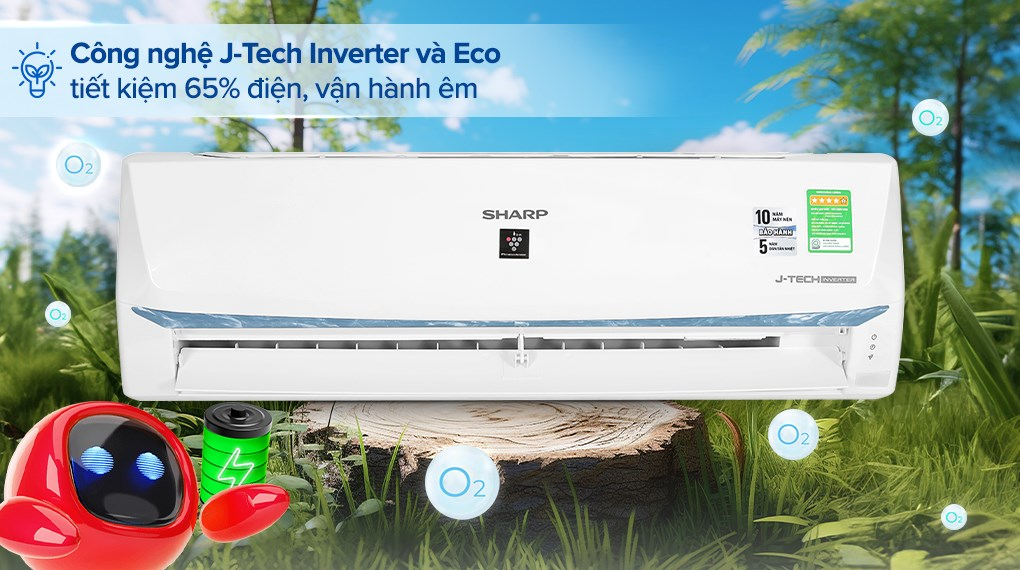 máy lạnh Sharp siêu tiết kiệm điện