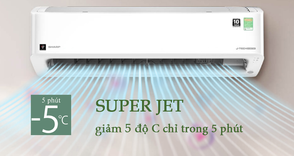 TOP 5 máy lạnh Sharp tốt và đáng mua nhất