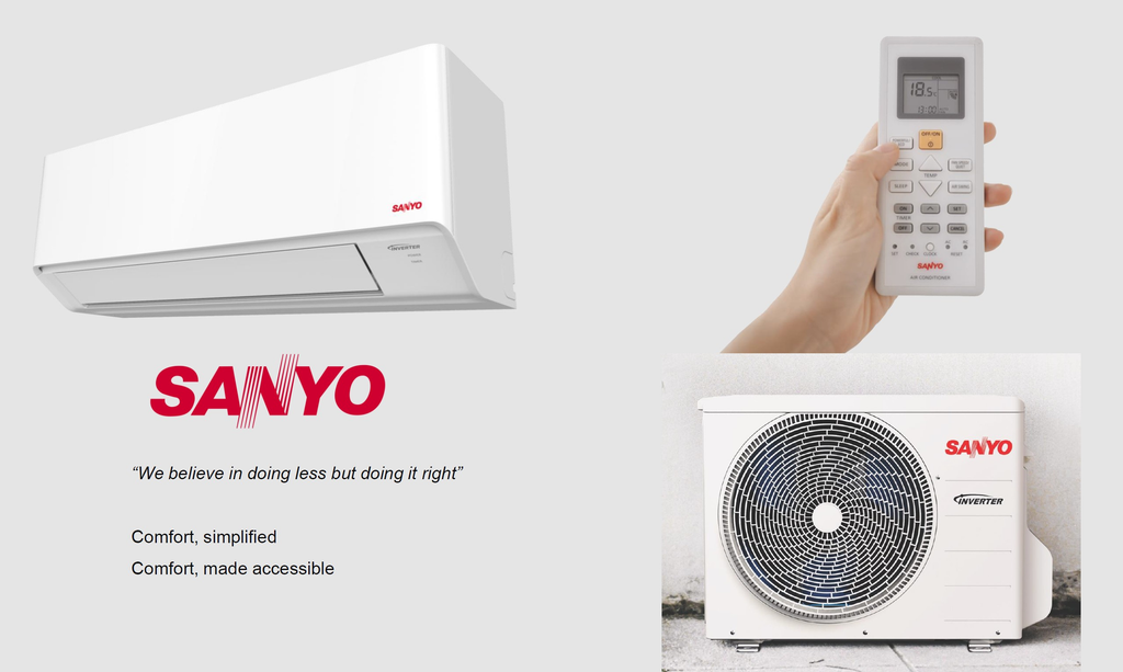 So sánh điều hòa Sanyo và Panasonic
