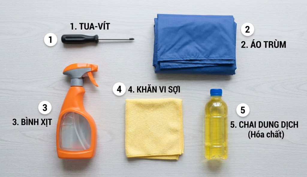 Cách vệ sinh máy lạnh Sanyo