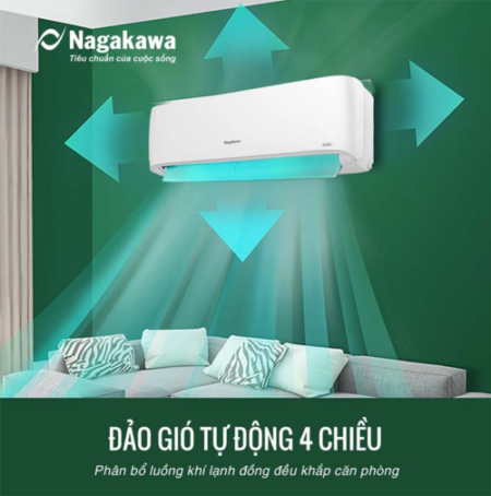 Nên mua máy lạnh treo tường AUX hay Nagakawa