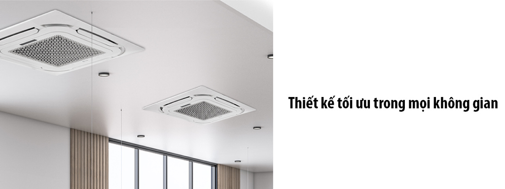 Máy lạnh âm trần Samsung và Casper