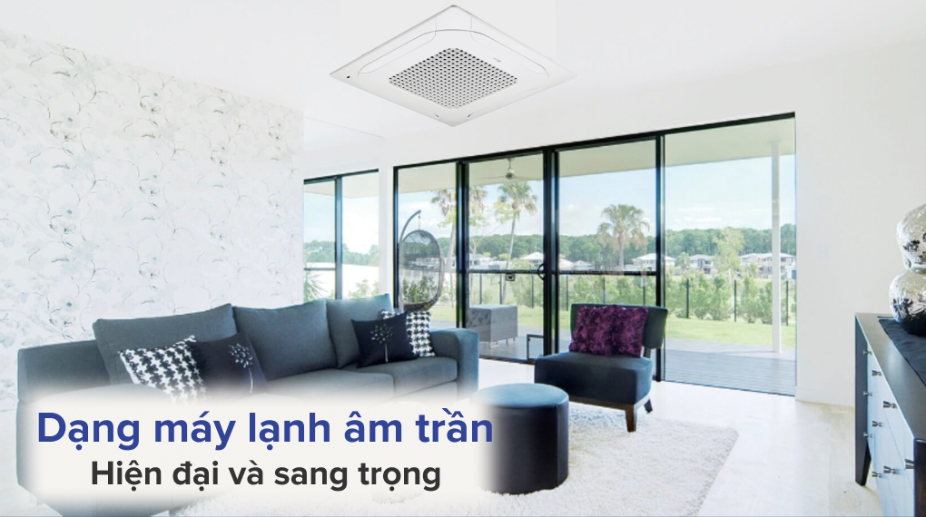 Máy lạnh âm trần LG phù hợp với phòng khách