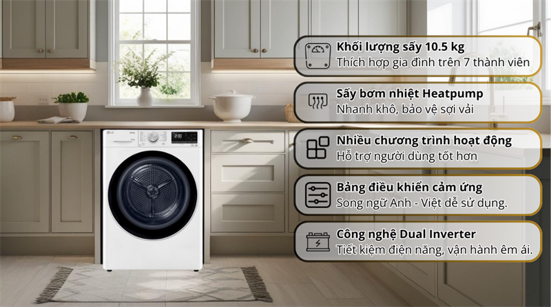 máy sấy LG đáng mua nhất hiện nay