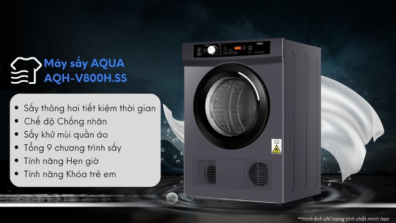 máy sấy quần áo tiết kiệm điện