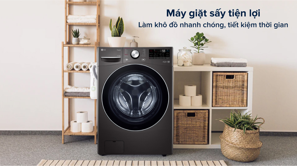 Máy giặt có sấy và máy sấy riêng