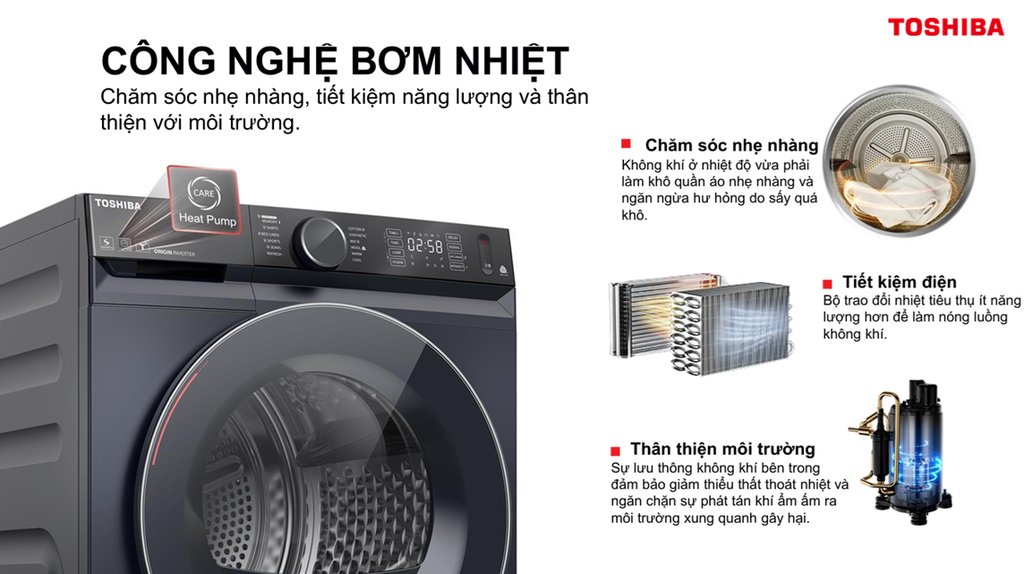 Nên mua máy sấy quần áo Toshiba hay LG