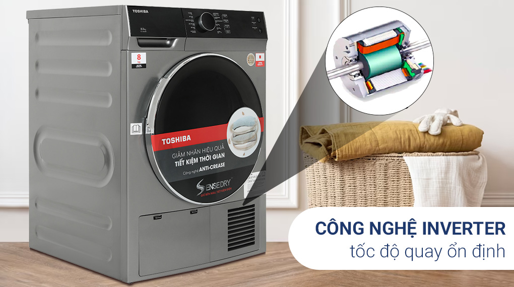 Nên mua máy sấy quần áo Toshiba hay Samsung