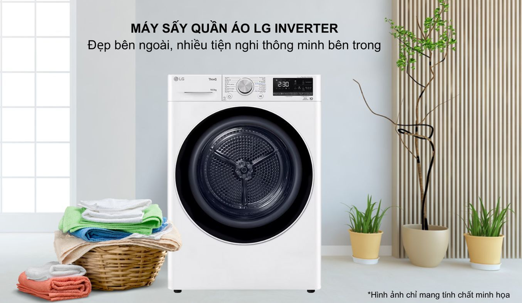 mua máy sấy quần áo Hitachi hay LG?