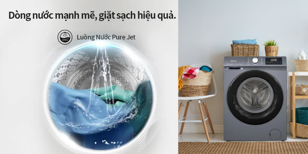 mua máy giặt Hisense hay LG