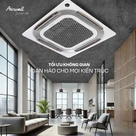 Máy lạnh âm trần Airwell phù hợp với không gian nào