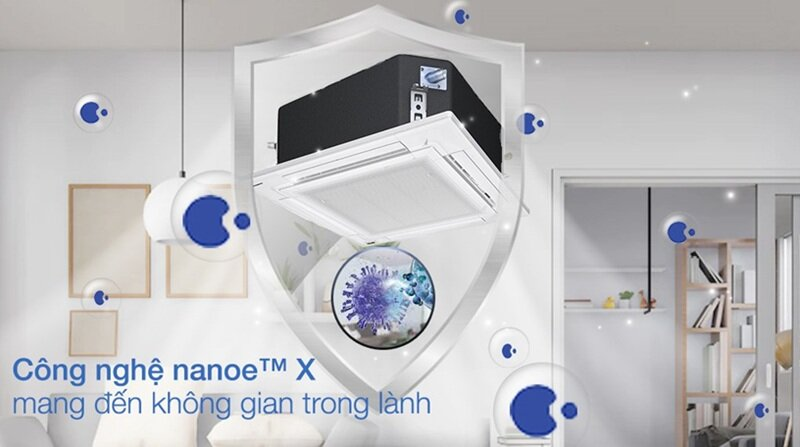 Máy lạnh âm trần Panasonic và Midea