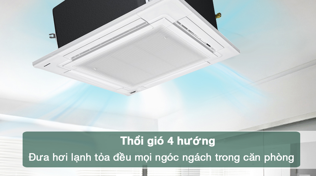 Máy lạnh âm trần Panasonic và Mitsubishi