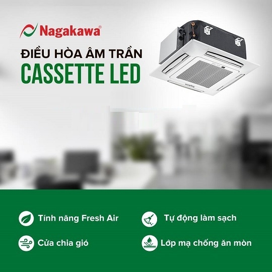 Máy lạnh âm trần Nagakawa có tốt không