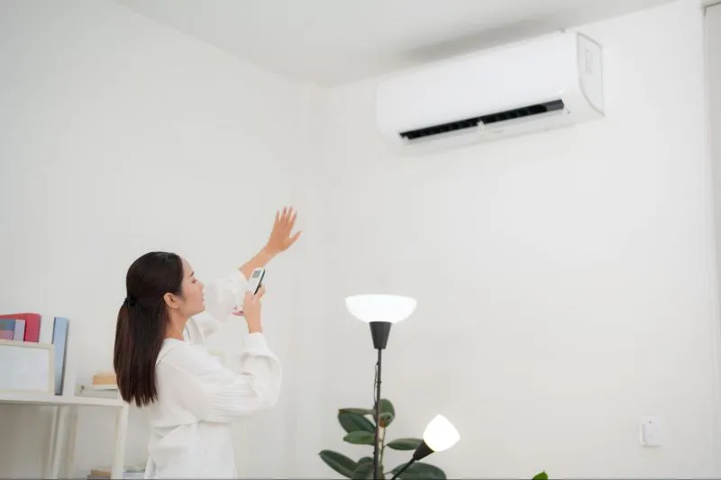 máy lạnh bị thiếu gas