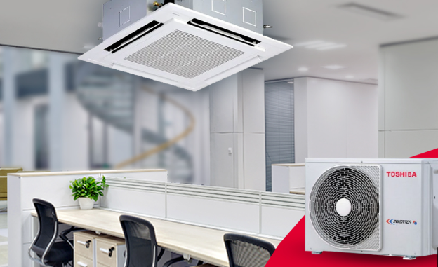 mua máy lạnh âm trần Toshiba hay Gree