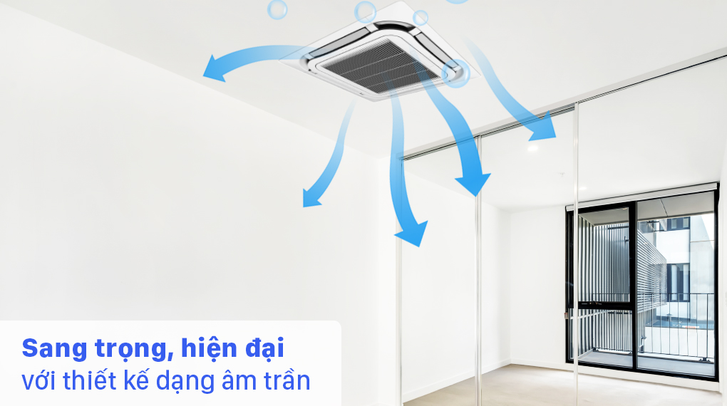 Máy lạnh âm trần Sharp và Gree