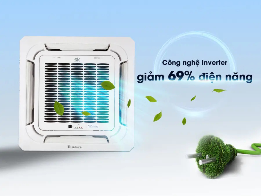 Nên mua máy lạnh âm trần Sumikura hay LG
